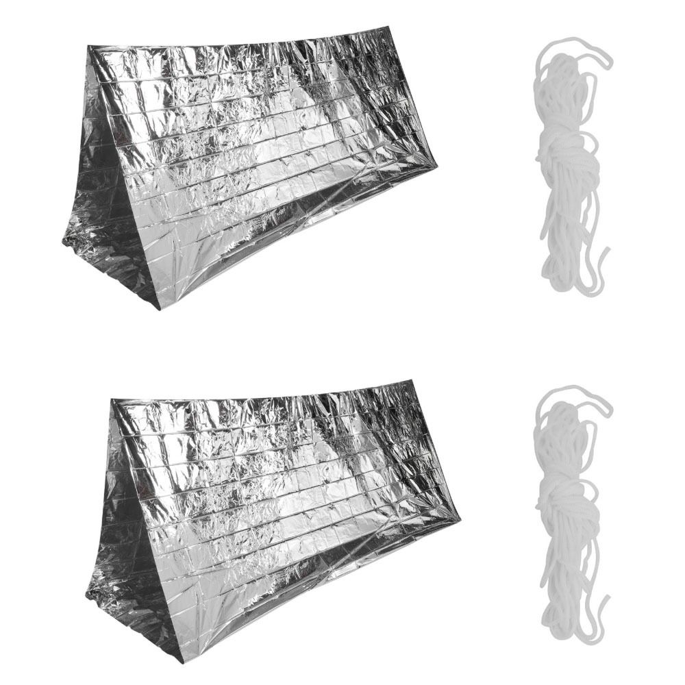 2 Peças de Cobertor de Emergên - Survival Blanket Reflective avaliação e preço