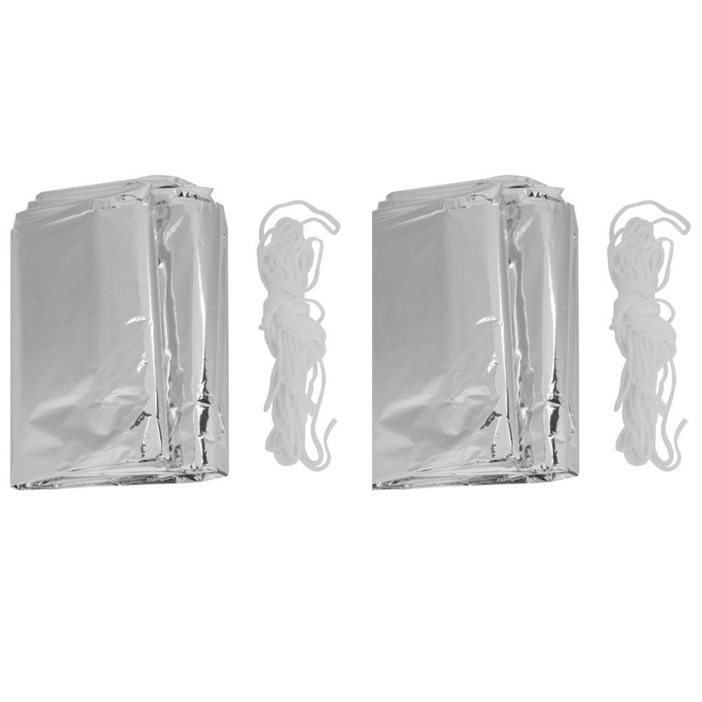 2 Peças de Cobertor de Emergên - Survival Blanket Reflective avaliação e preço
