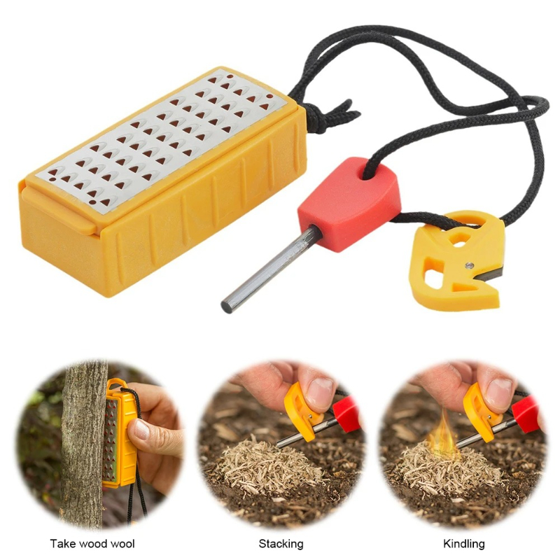 Portátil ao ar livre de emergê - Magnesium Fire Starter avaliação e preço