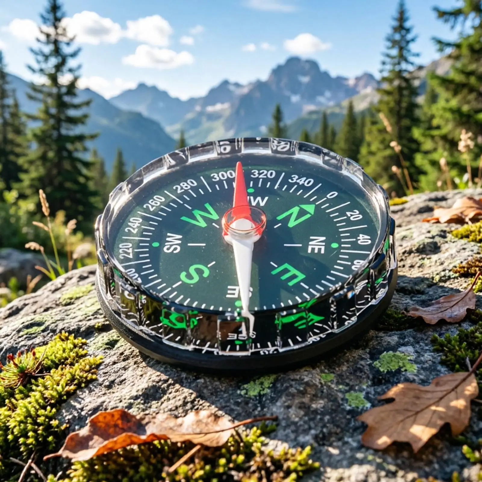 Bússola Magnética Portátil de  - Compass Lensatic avaliação e preço