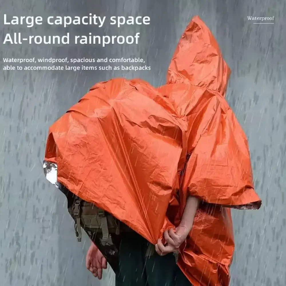 Poncho de Chuva de Emergência  - Emergency Poncho Rain avaliação e preço